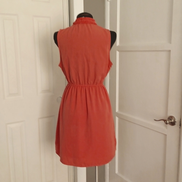 Forever 21 sleeveless Orange summer dress - Picture 5 of 9